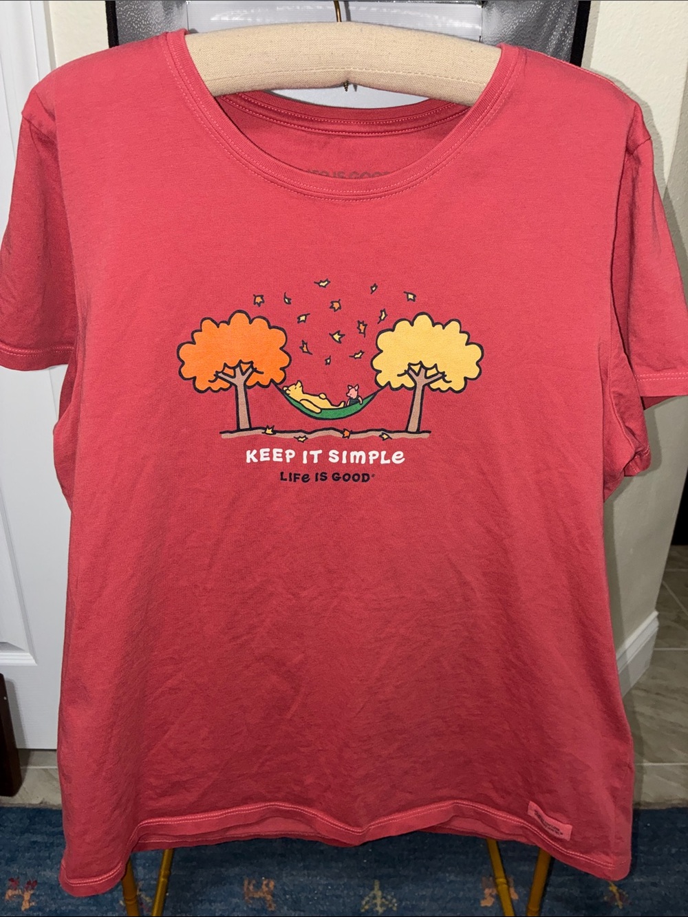 Life is Good “Keep It Simple” Ladies Crusher XL Tee